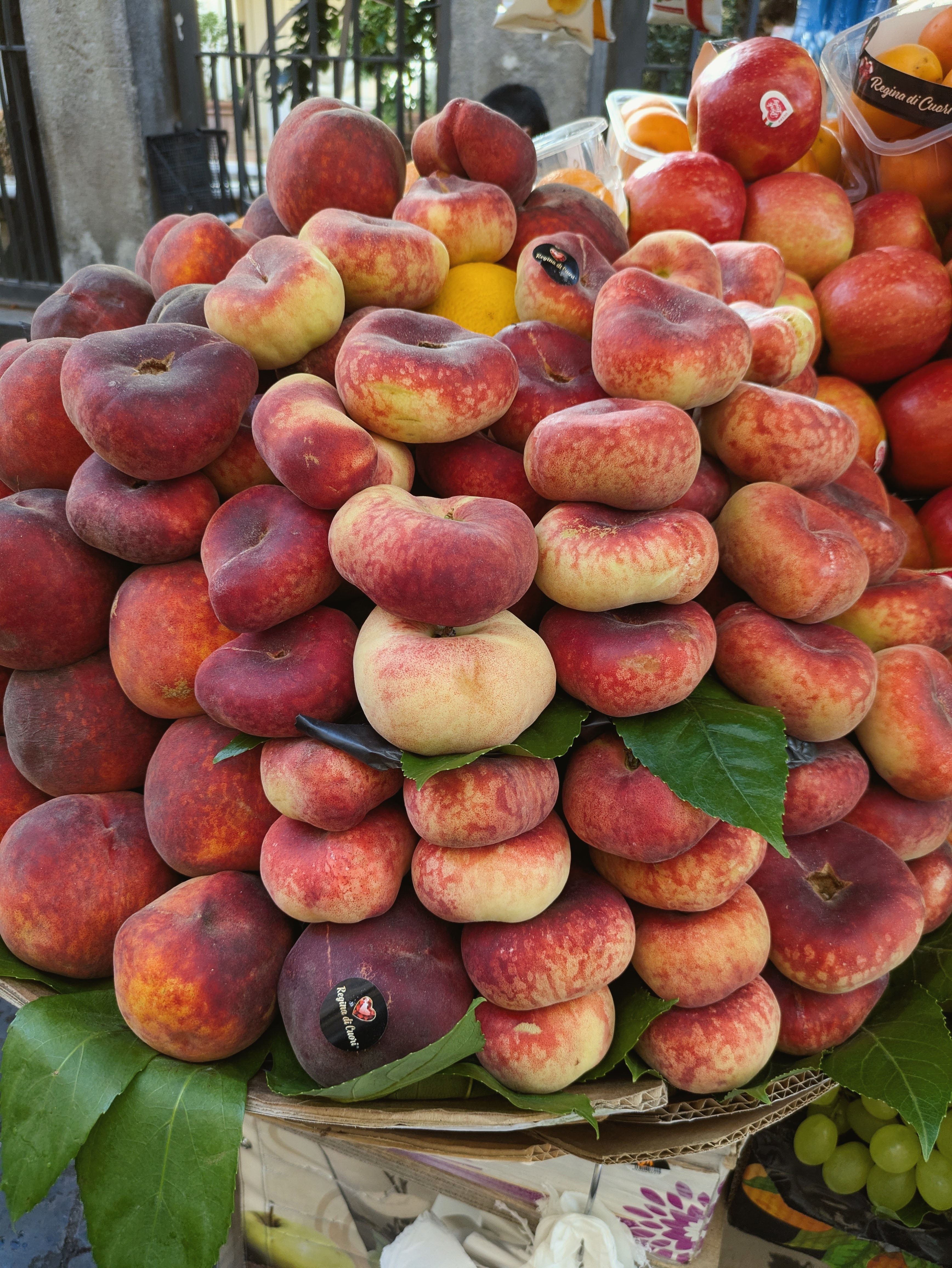 wares from a fruit stall
